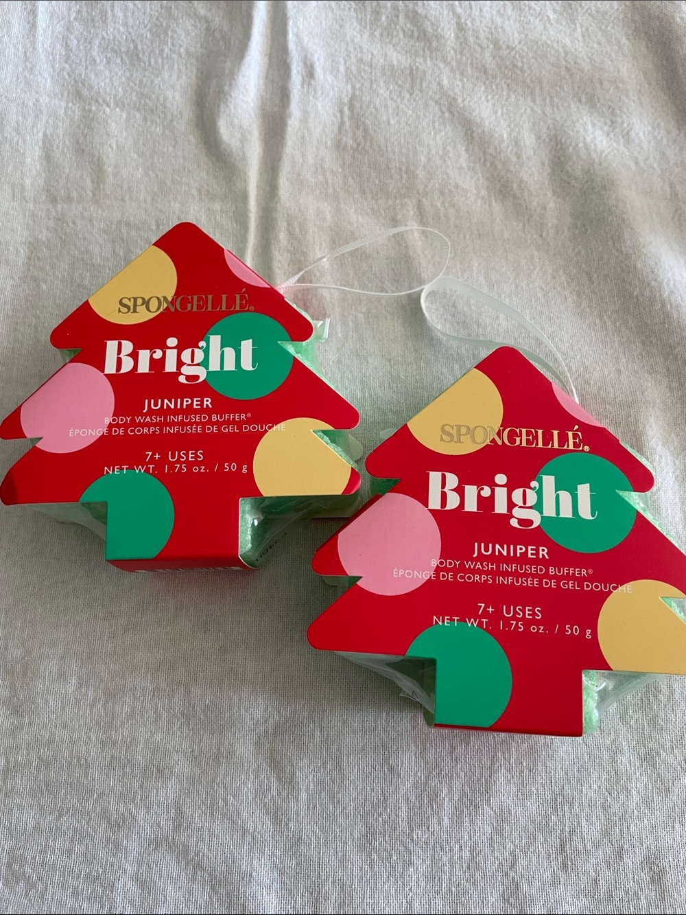 Spongelle Bright Juniper Body Wash Infused Buffer